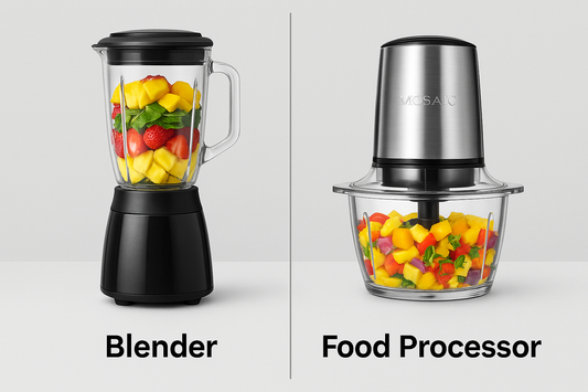 Blender vs. Food Processor: What’s the Difference?
