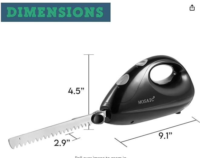 Rechargeable Carving Knife
