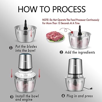 Fast Meal Prep Food Processor

